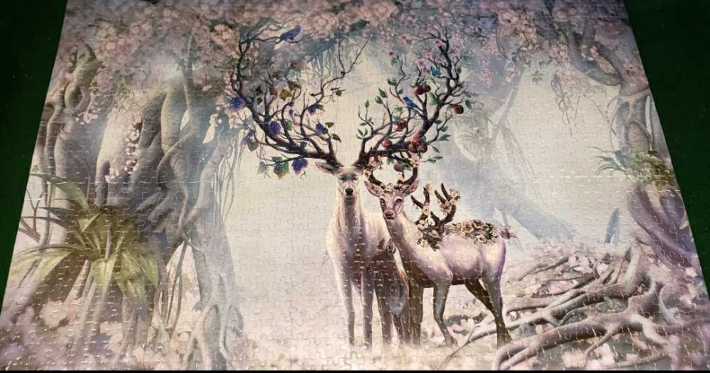 Heritage Puzzle Inc. Sunrise Pier Jigsaw Puzzle 550 Pieces