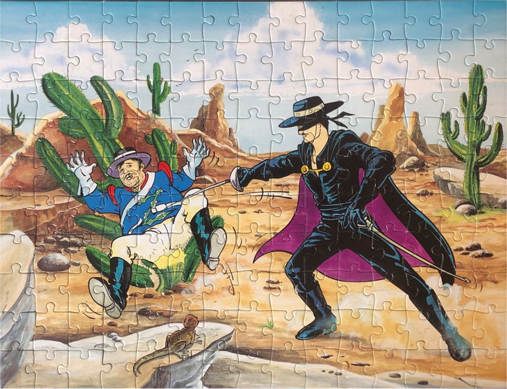 Zorro Le Combat 🟦 - Ravensburger/Nathan puzzle collectible [Barcode 3254775557307] - Main Image 3