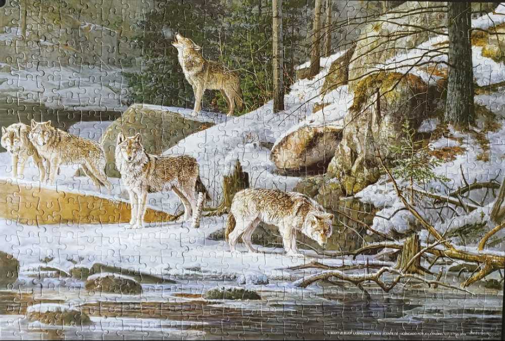 Cry Wolf - Art Gallery puzzle collectible - Main Image 2