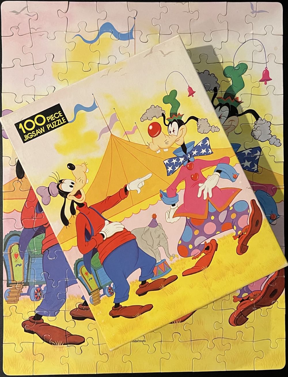 Goofy-447, 8/12/23-SOLD - Whitman puzzle collectible [Barcode 033500046056] - Main Image 4