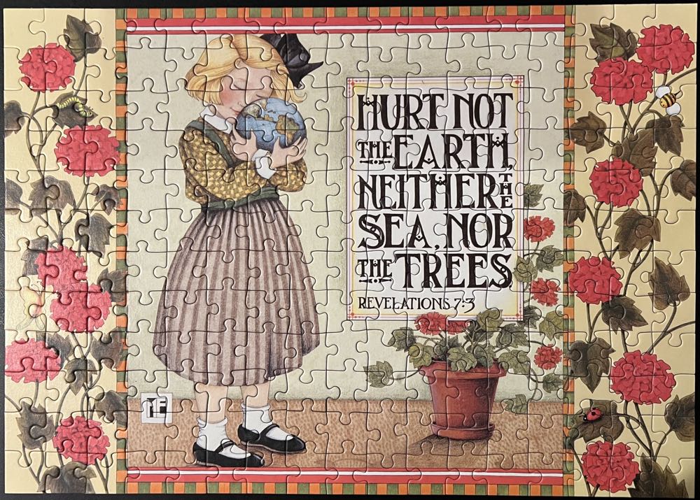 Hurt Not The Earth - SOLD - Ravensburger puzzle collectible [Barcode 4005556123957] - Main Image 2