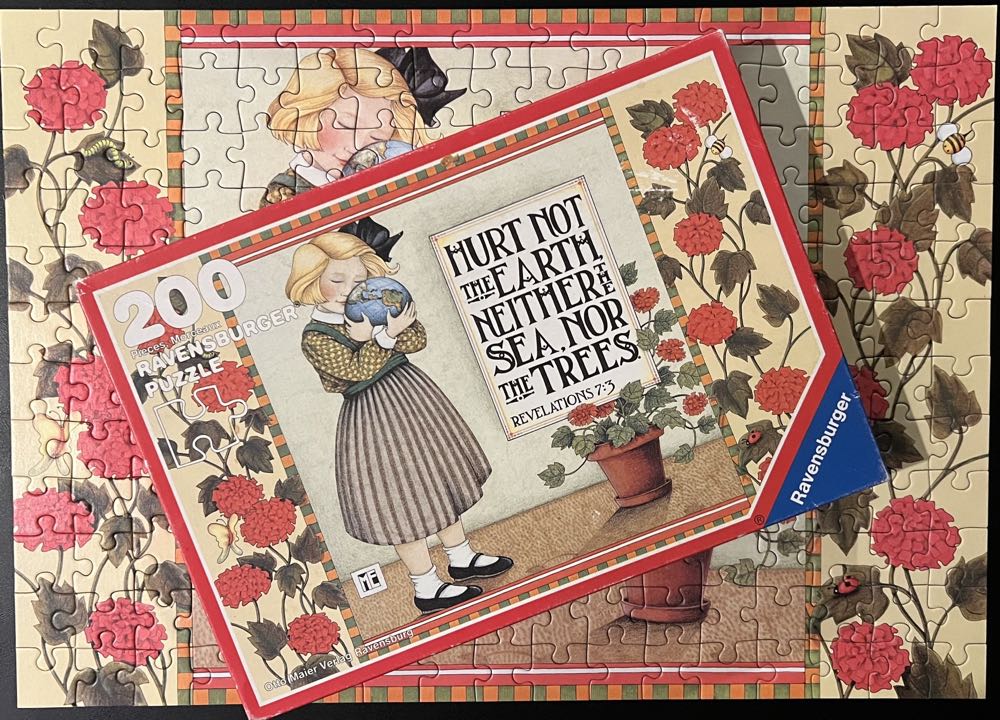 Hurt Not The Earth - SOLD - Ravensburger puzzle collectible [Barcode 4005556123957] - Main Image 4
