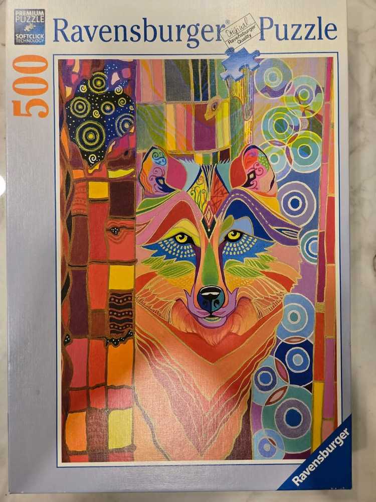 Mystical Wolf - Ravensburger puzzle collectible [Barcode 4005556143689] - Main Image 3