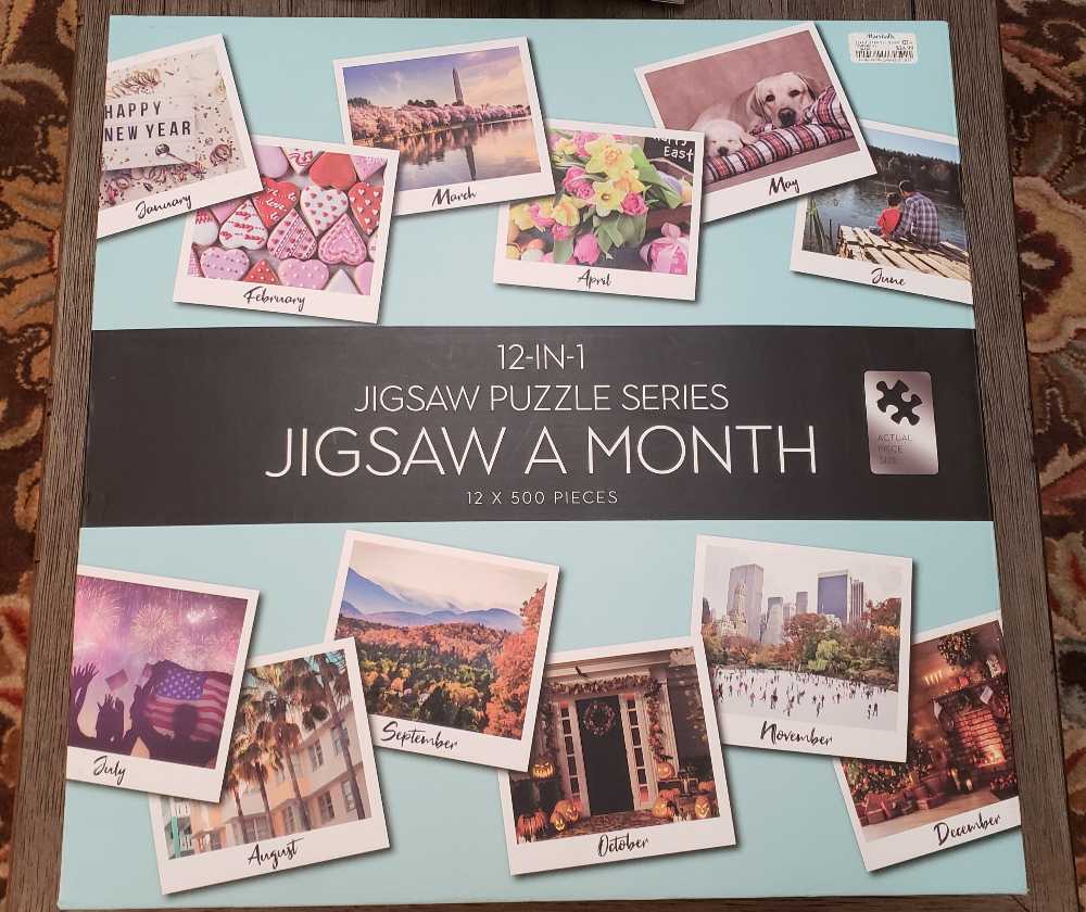 July - From Set Of 12 In 1 Jigsaw A Month Box - Professor Puzzle Box Set puzzle collectible [Barcode 128410141907102499] - Main Image 2