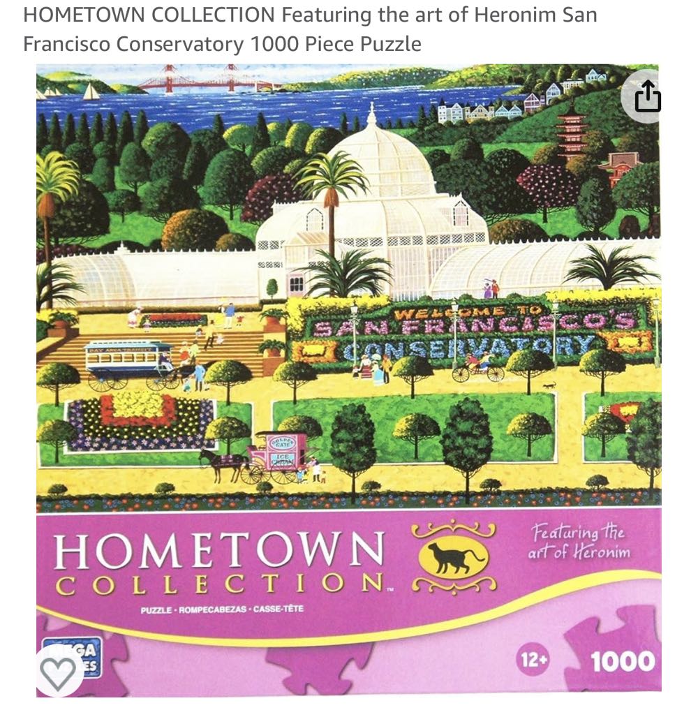 TRADED - Hometown Collection San Francisco - Mega Puzzles puzzle collectible - Main Image 2