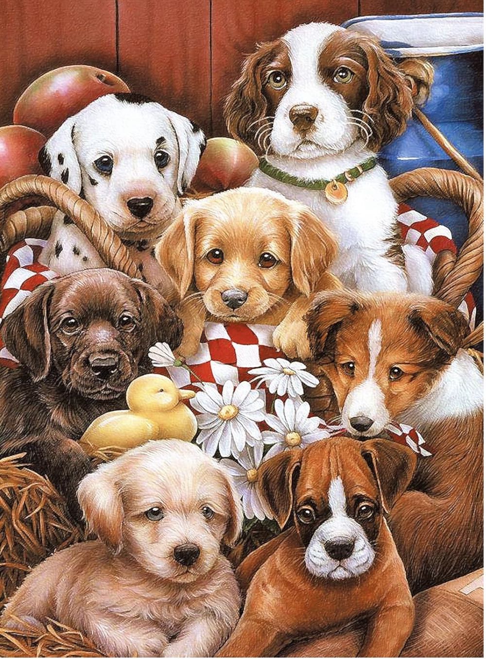 Puppy Pals (V)  - FX Schmid puzzle collectible [Barcode 099252785865] - Main Image 2