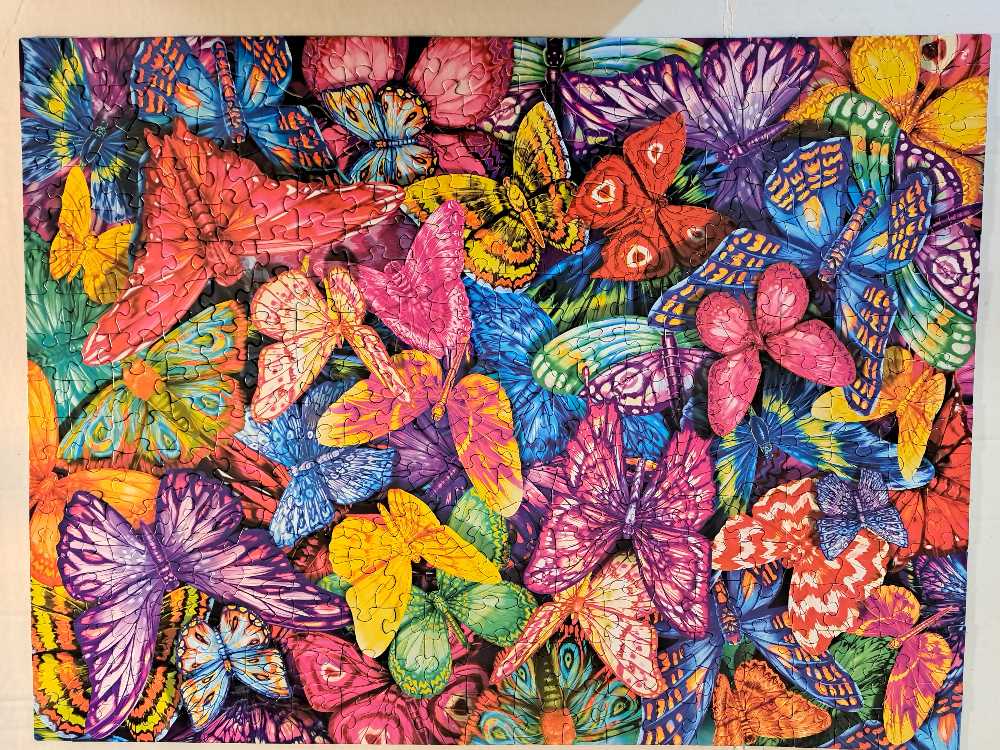 Colorful Butterflies - Kodak CraZArt puzzle collectible [Barcode 4895145458849] - Main Image 2