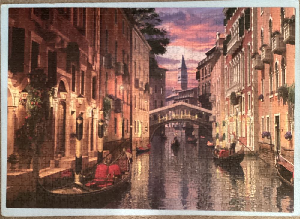 Romantic Italia - Clementoni puzzle collectible [Barcode 8005125080052] - Main Image 2