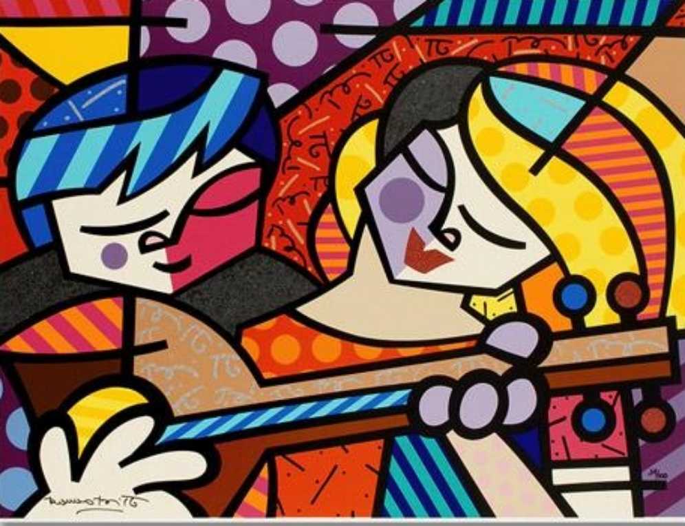 Britto - For The Two Of Us - Sure Lox puzzle collectible [Barcode 686141709103] - Main Image 2