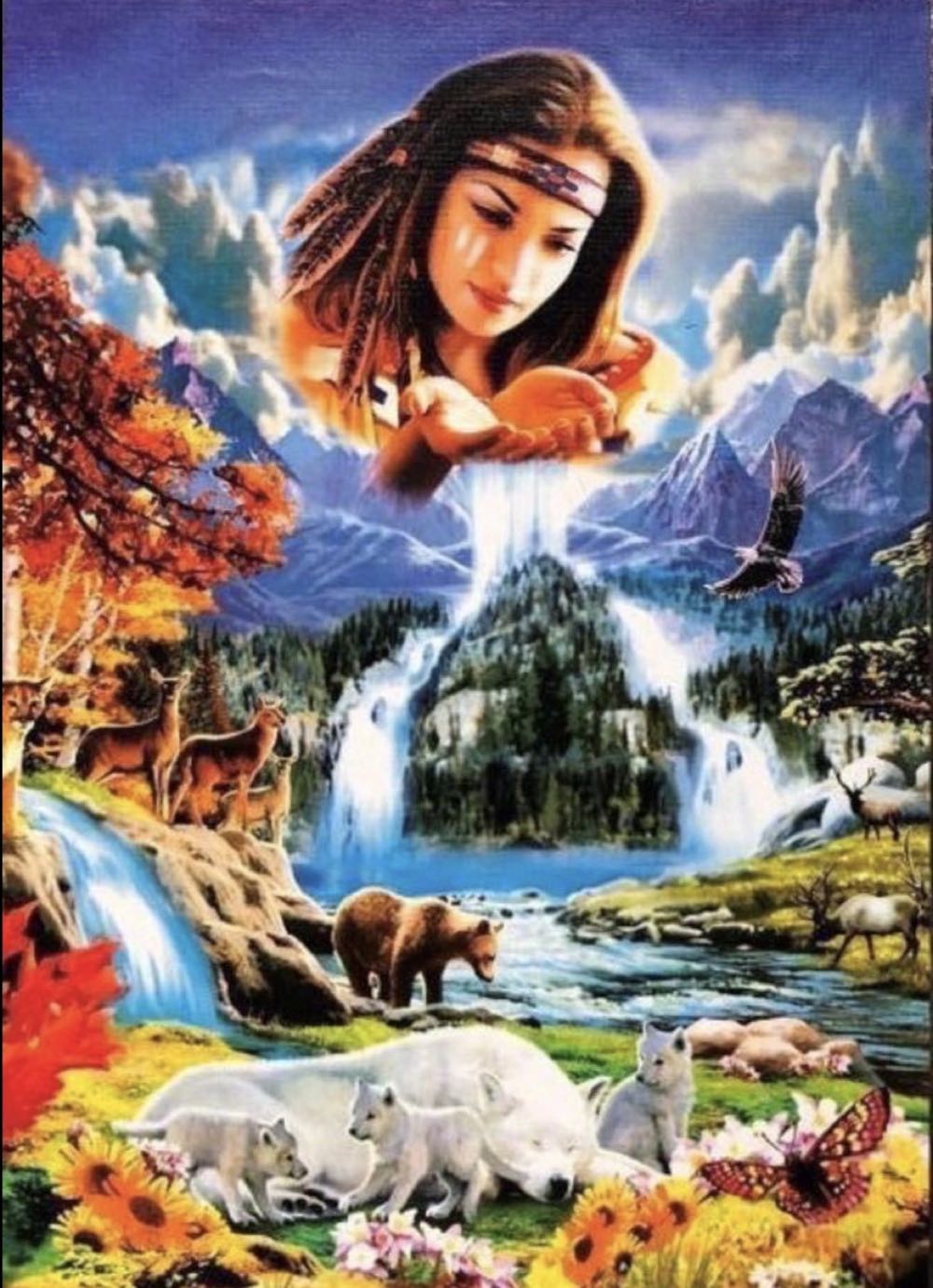 Art Of Legends / Four Seasons - Clementoni puzzle collectible [Barcode 8005125308729] - Main Image 2