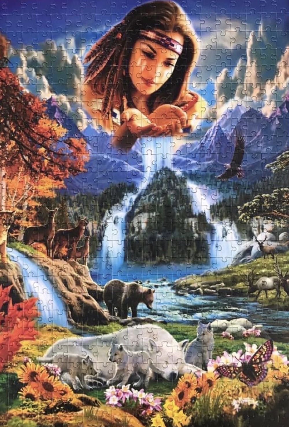 Art Of Legends / Four Seasons - Clementoni puzzle collectible [Barcode 8005125308729] - Main Image 3