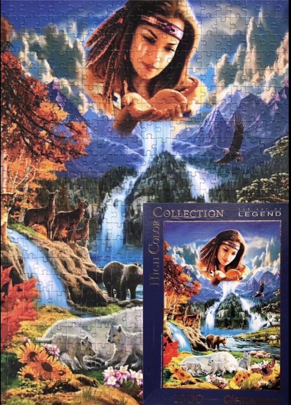 Art Of Legends / Four Seasons - Clementoni puzzle collectible [Barcode 8005125308729] - Main Image 4