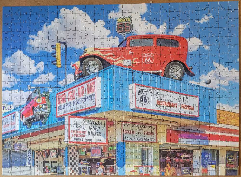 Rt 66 - Route 66 puzzle collectible - Main Image 2