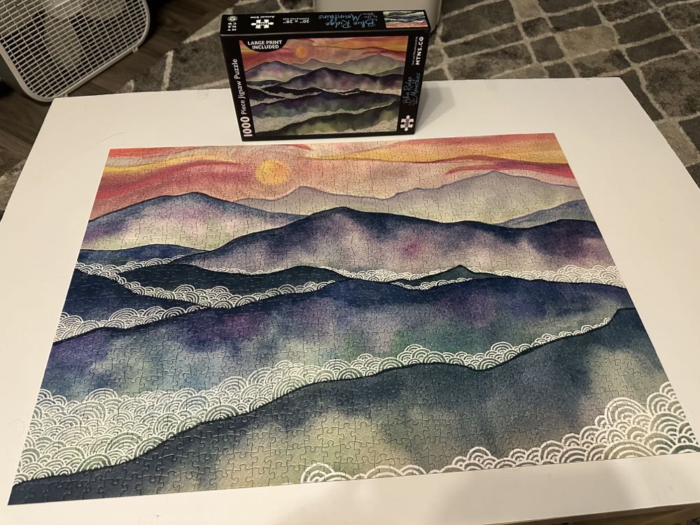 Blue Ridge Mountains  puzzle collectible [Barcode 810090650128] - Main Image 2