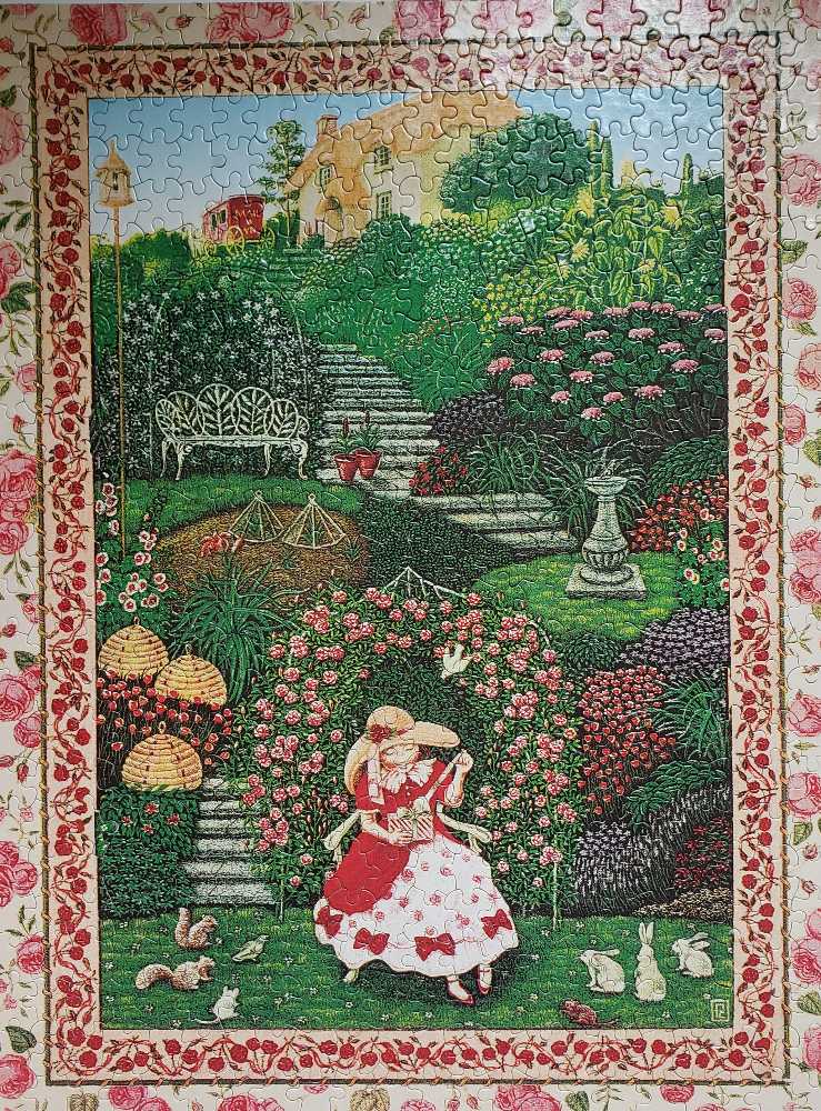 Unwrapping Gift - Ceaco puzzle collectible - Main Image 2