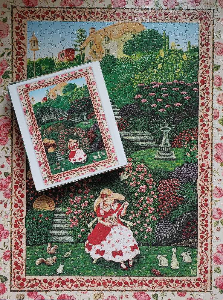 Unwrapping Gift - Ceaco puzzle collectible - Main Image 3