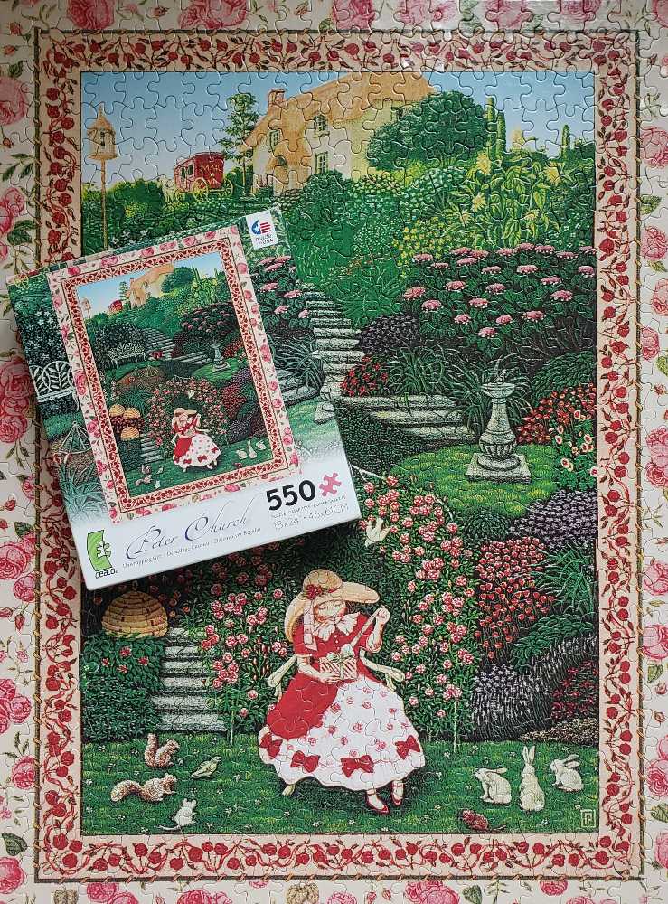 Unwrapping Gift - Ceaco puzzle collectible - Main Image 4