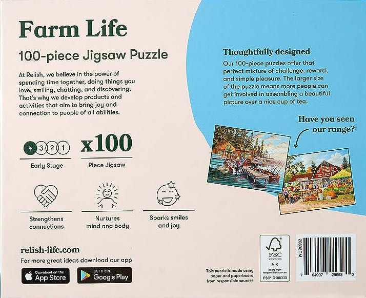 Farm Life 🟦 - Relish puzzle collectible [Barcode 704907286580] - Main Image 4