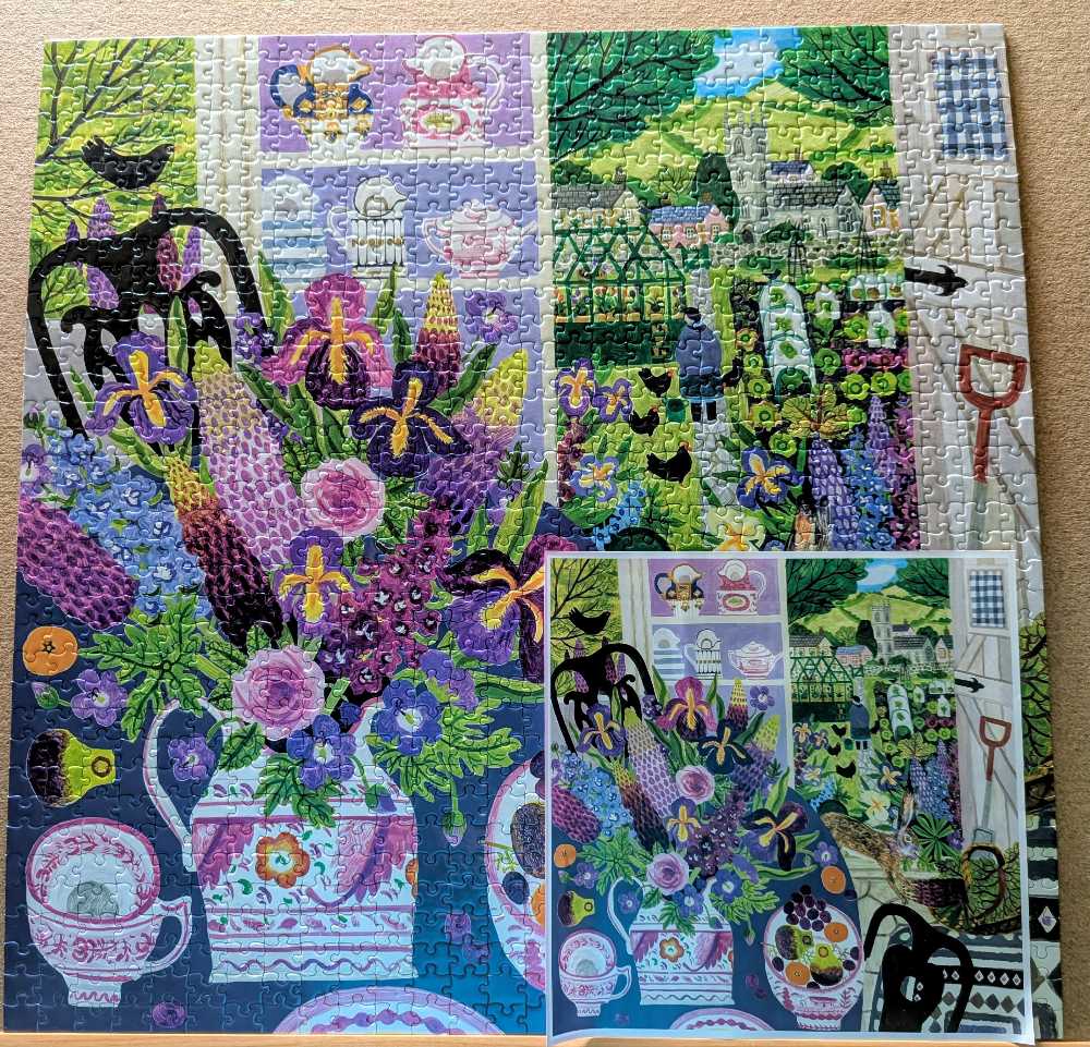 Lavender Kitchen - Eeboo puzzle collectible [Barcode 689196514623] - Main Image 4