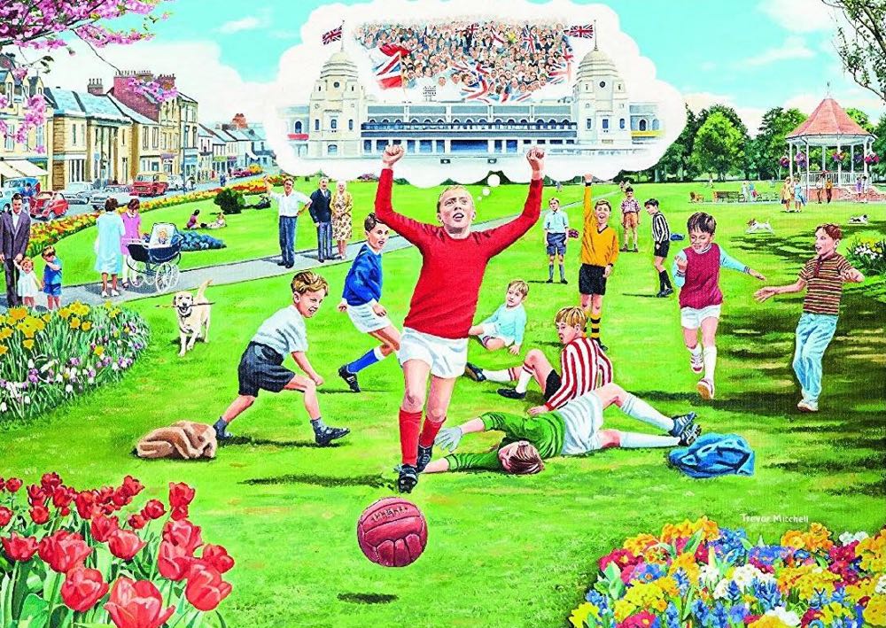 Wembley Dreams - Ravensburger puzzle collectible [Barcode 4005556194957] - Main Image 2