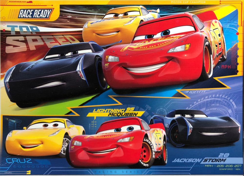 Cars Blazing Forward 🟦 - Ravensburger puzzle collectible [Barcode 4005556109616] - Main Image 2