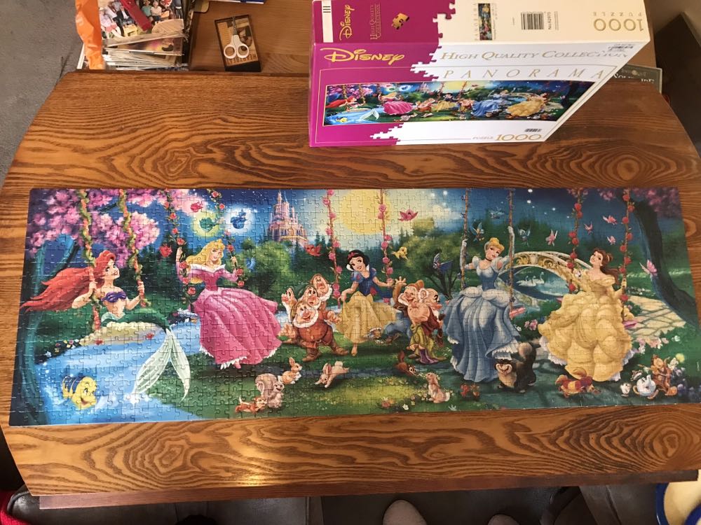 Swinging Princess - Clementoni puzzle collectible [Barcode 8005125929757] - Main Image 2