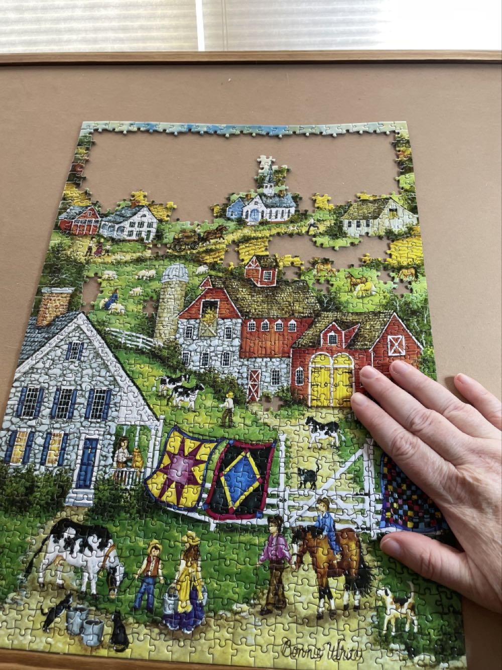 Colors Of Fall - Masterpieces, Inc. puzzle collectible [Barcode 0705988710292] - Main Image 4