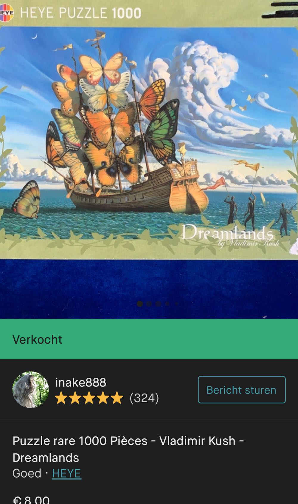 Dreamlands Ship - HEYE puzzle collectible [Barcode 4001689292645] - Main Image 4