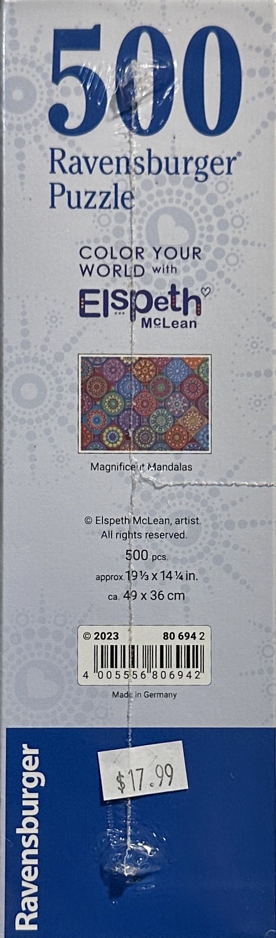 Magnificent Mandalas - Ravensburger puzzle collectible [Barcode 4005556806942] - Main Image 2