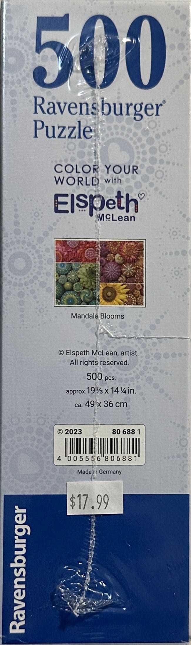 Mandala Blooms - Ravensburger puzzle collectible [Barcode 4005556806881] - Main Image 2