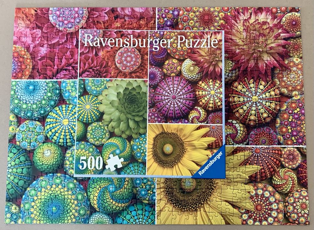 Mandala Blooms - Ravensburger puzzle collectible [Barcode 4005556806881] - Main Image 3