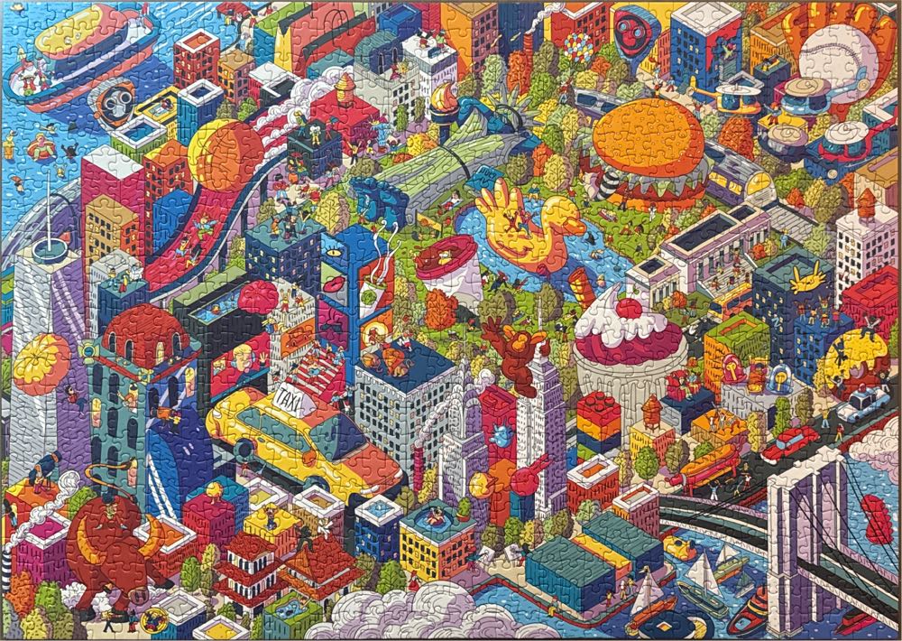 Eye Spy: New York - Trefl puzzle collectible [Barcode 5900511107081] - Main Image 2