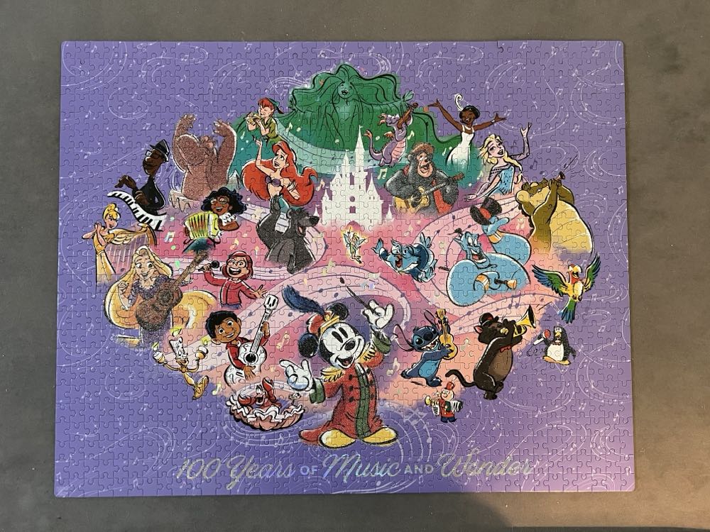 Mickey Mouse ’’100 Years Of Music And Wonder’’ Shopdisney Disney Merchandise - Disney puzzle collectible [Barcode 460055159458] - Main Image 3