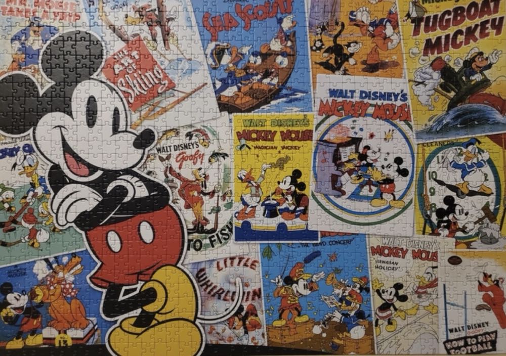 Disney Mickey World (SOLD) - Trefl puzzle collectible [Barcode 5900511107418] - Main Image 3