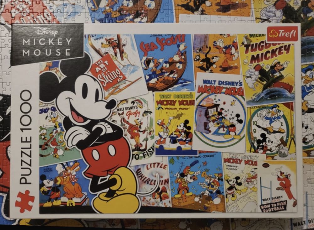 Disney Mickey World (SOLD) - Trefl puzzle collectible [Barcode 5900511107418] - Main Image 4
