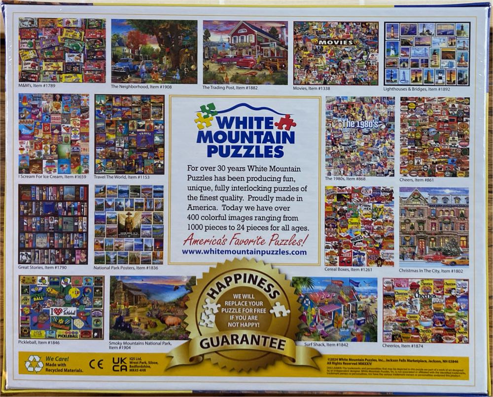 Sunset In New Orleans - White Mountain puzzle collectible [Barcode 724819266159] - Main Image 3