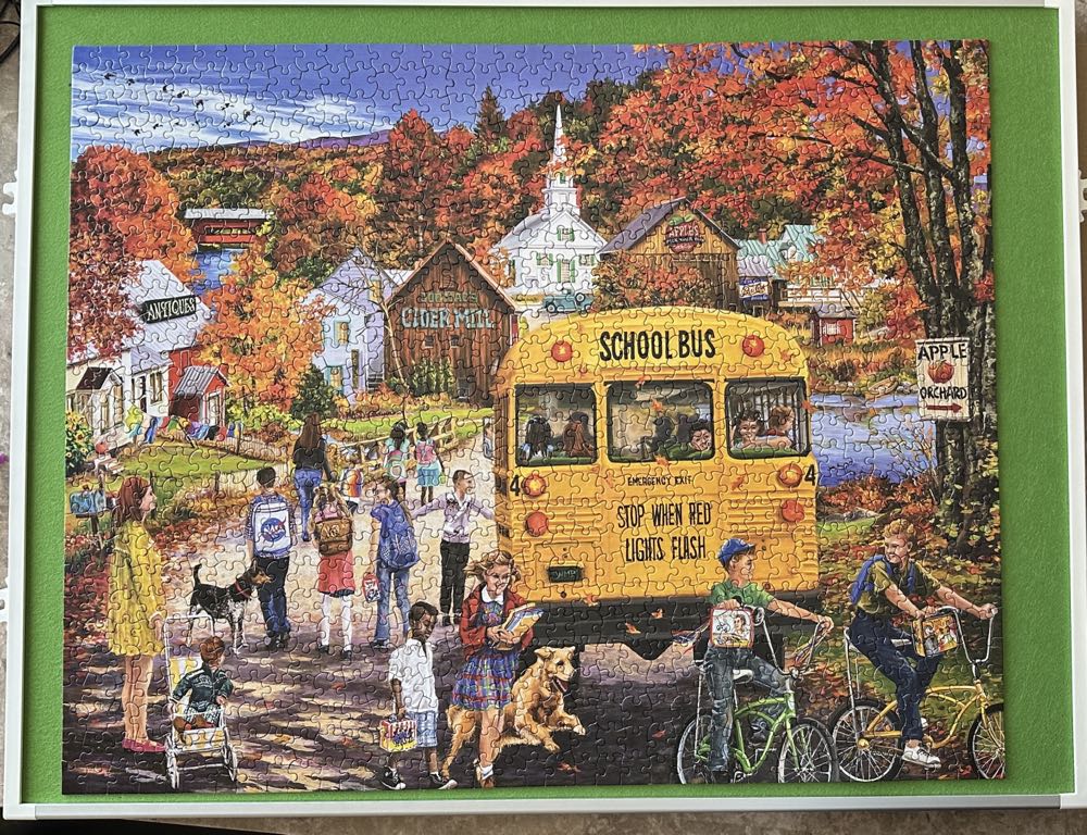 School’s Out-sold - White Mountain Puzzles puzzle collectible [Barcode 724819266012] - Main Image 3