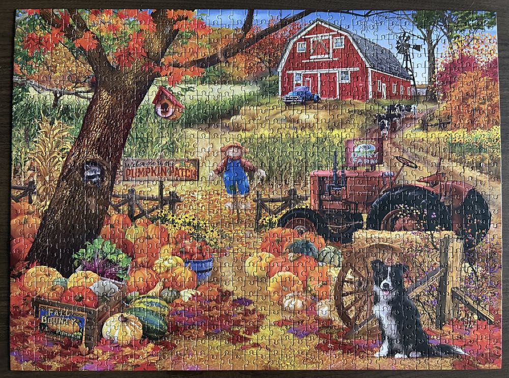 Fall Harvest - Rose Art puzzle collectible [Barcode 4895145435482] - Main Image 4
