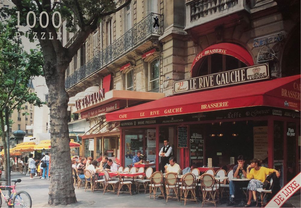 France Paris Café 🟦 - World Games puzzle collectible [Barcode 5410887010439] - Main Image 2