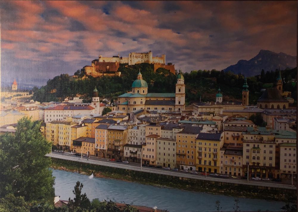 Jigsaw By Clementoni Salzburg - Clementoni puzzle collectible [Barcode 8005125390625] - Main Image 2