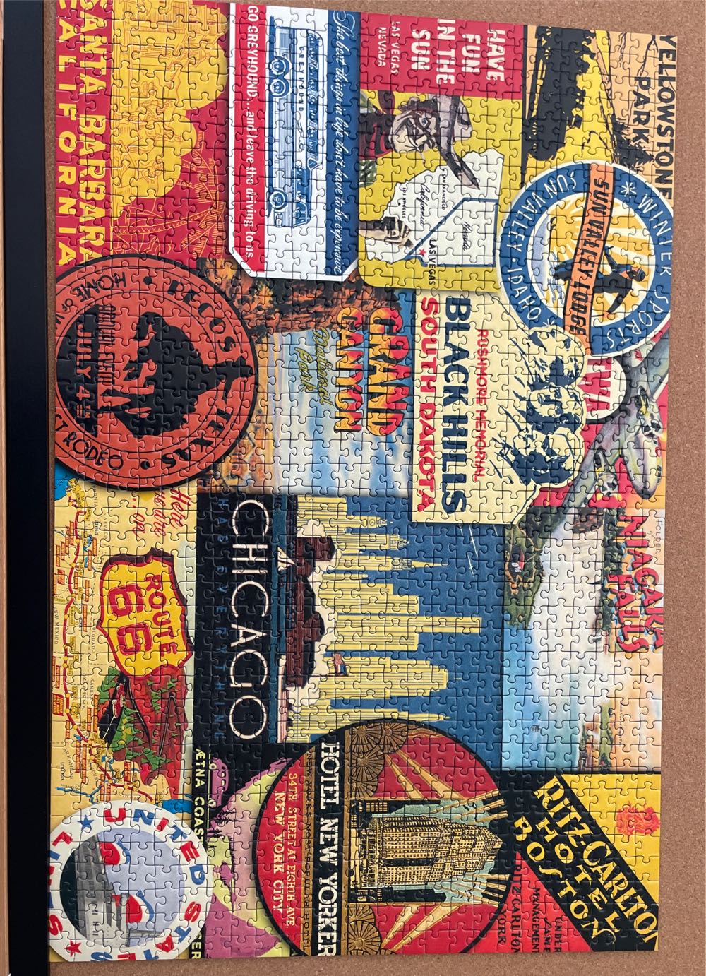 U S Vacation - Piatnik puzzle collectible - Main Image 2