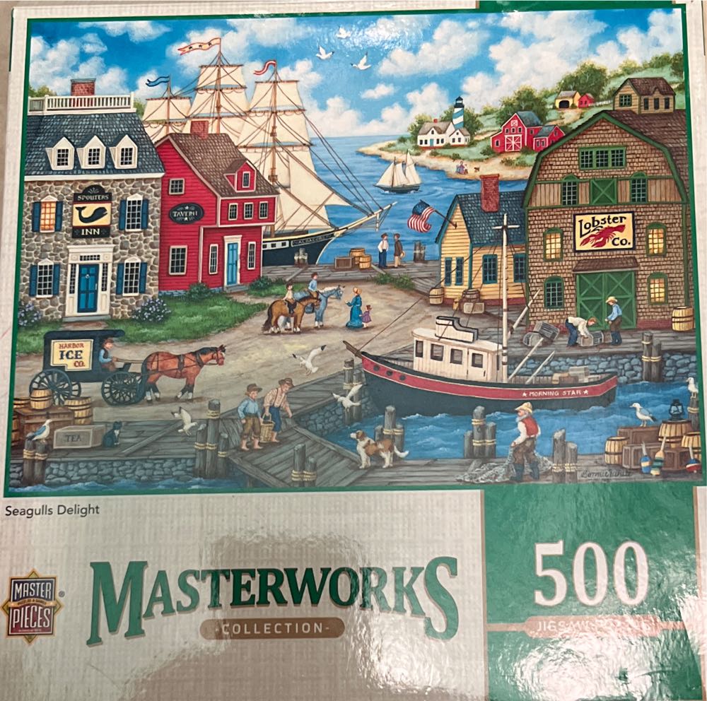 500 Glow In The Dark New Gallery Masterpieces Jigsaw