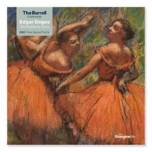 Glasgow Museums: Red Ballet Skirts By Edgar Degas - Flame Tree Publishing puzzle collectible [Barcode 9781839649431] - Main Image 1