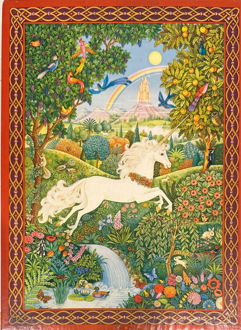 Neuschwanstein Castle With Balloons