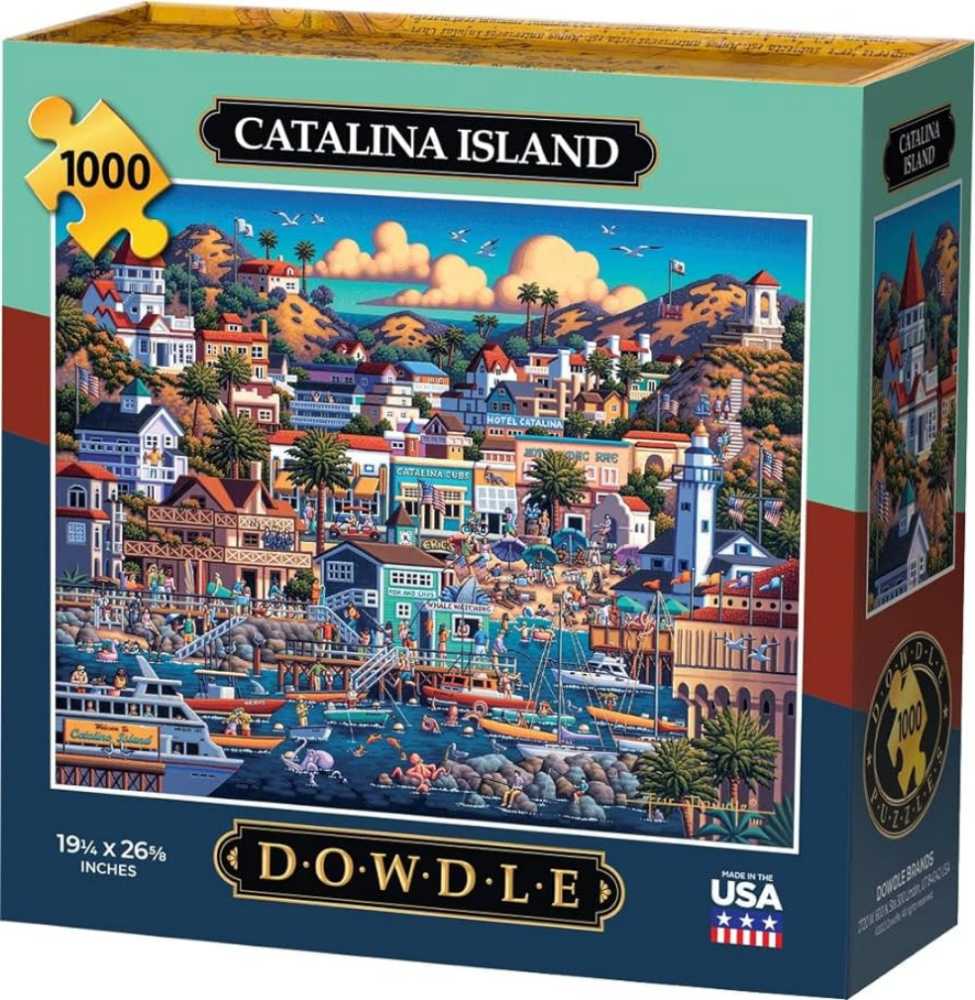 Catalina Island - Dowdle puzzle collectible [Barcode 079346128044] - Main Image 2