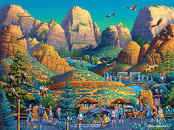 Zion - Dowdle By Buffalo puzzle collectible [Barcode 079346128150] - Main Image 1