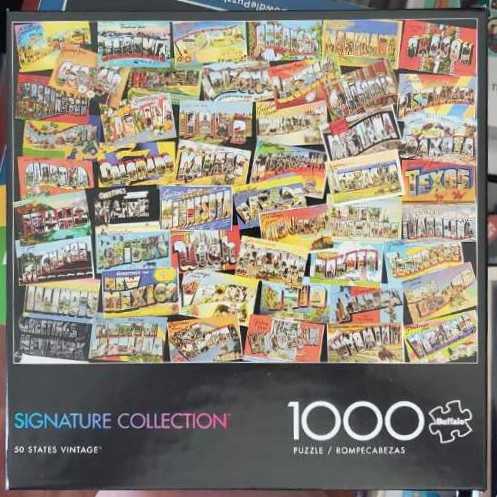 50 States Vintage - Buffalo puzzle collectible [Barcode 079346014484] - Main Image 2