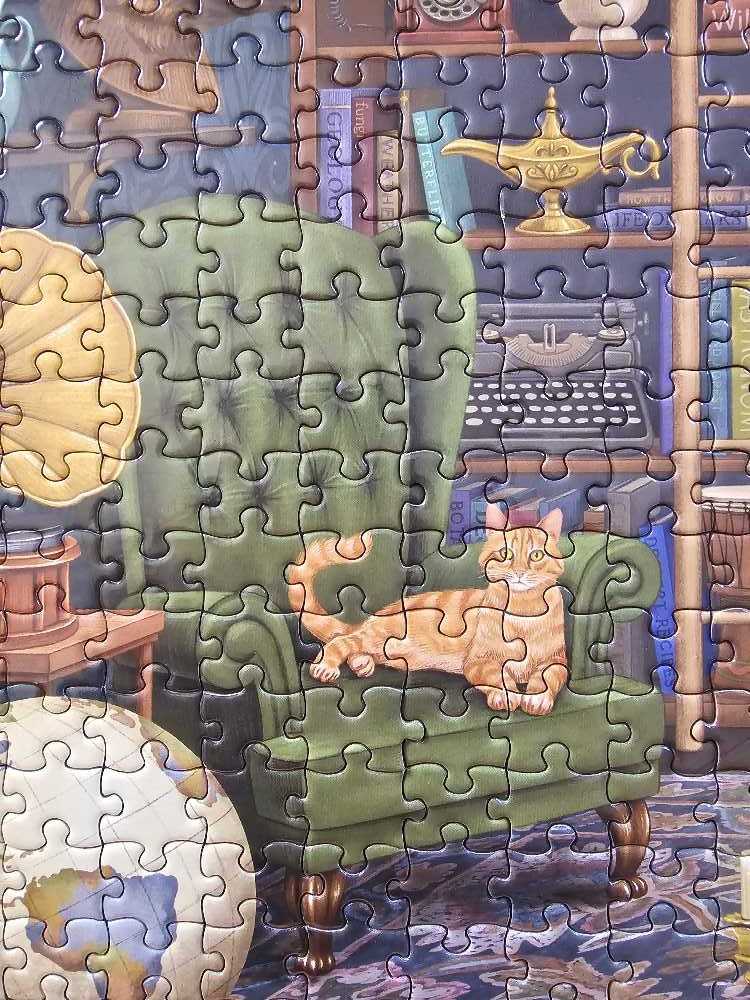 Alchemists Library - Eeboo puzzle collectible [Barcode 689196514609] - Main Image 3