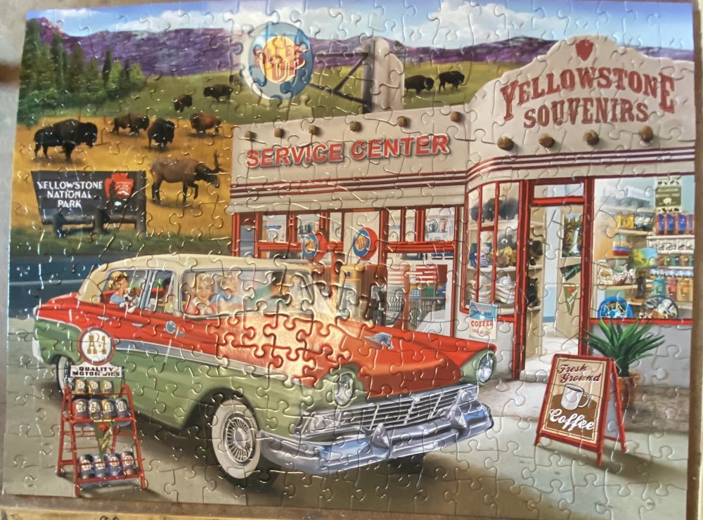 Yellowstone Memories - Bits And Pieces 🇺🇸 puzzle collectible [Barcode 192949049971] - Main Image 3