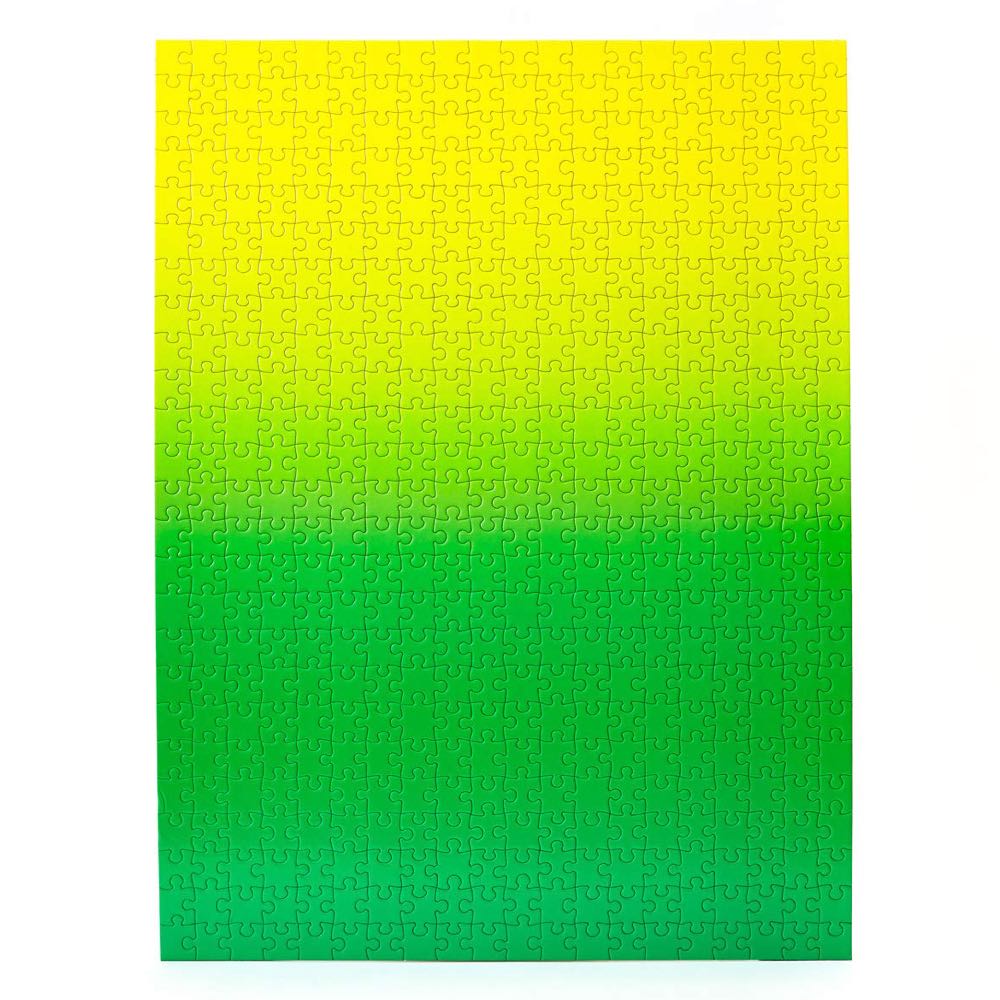 Gradient Jigsaw Yellow To Green - Areaware 🇺🇸 puzzle collectible [Barcode 708389996296] - Main Image 2